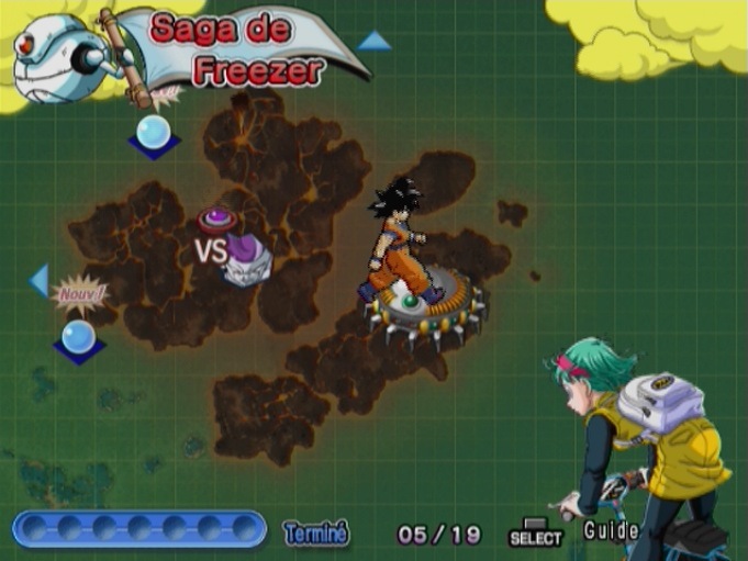 Pantallazo de Dragon Ball Z: Infinite World para PlayStation 2