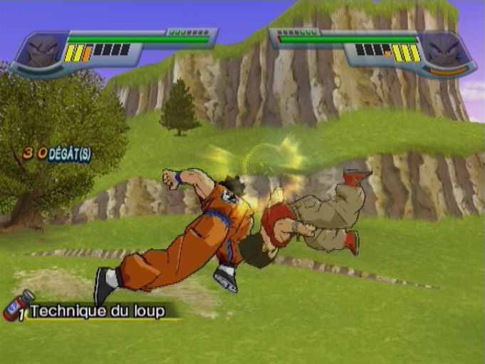 Pantallazo de Dragon Ball Z: Infinite World para PlayStation 2