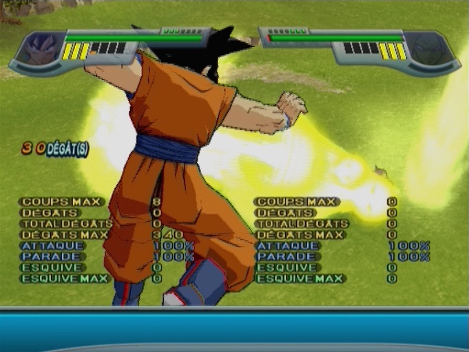 Pantallazo de Dragon Ball Z: Infinite World para PlayStation 2