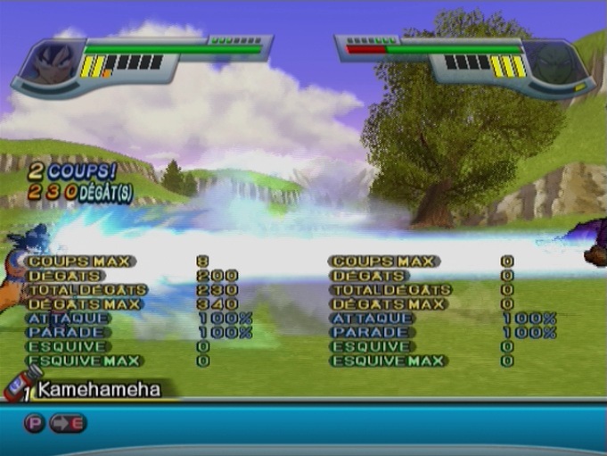 Pantallazo de Dragon Ball Z: Infinite World para PlayStation 2