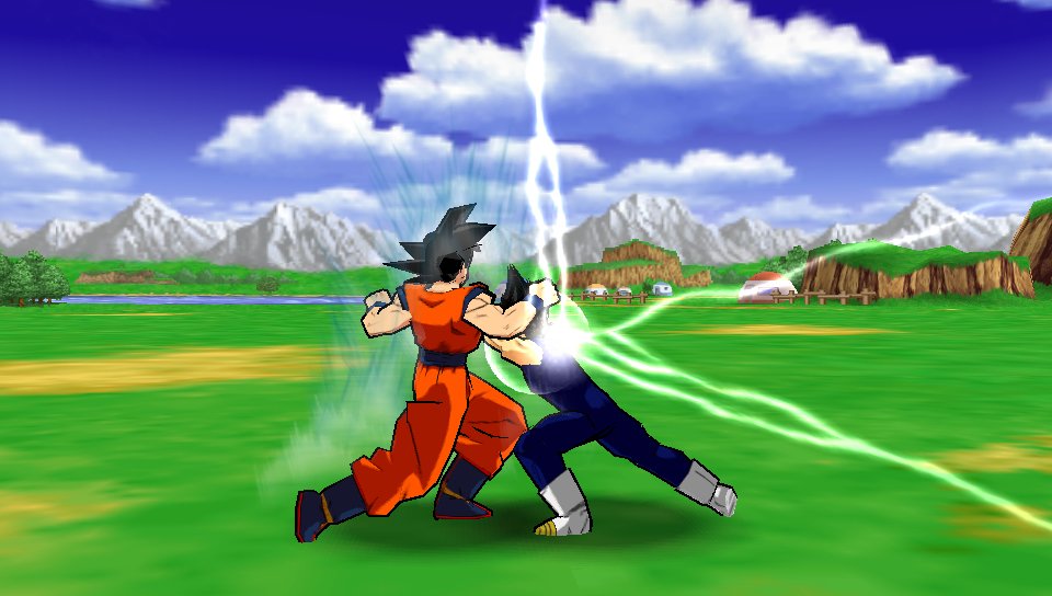 Pantallazo de Dragon Ball Z: Shin Budokai (Japònés) para PSP