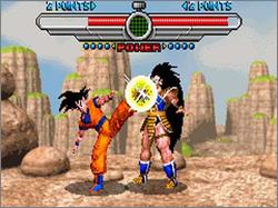 Pantallazo de Dragon Ball Z: Taiketsu para Game Boy Advance