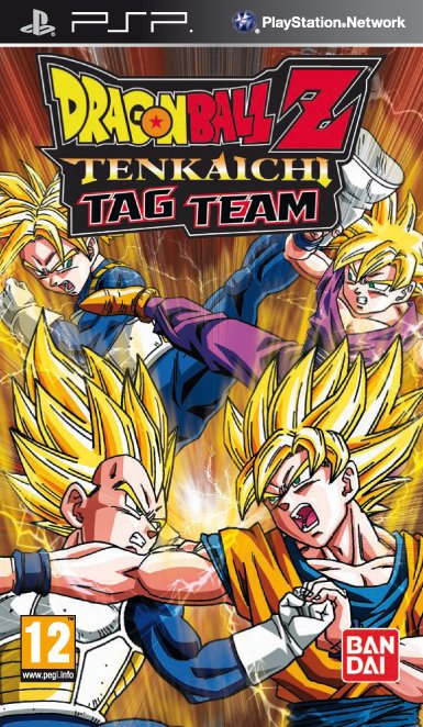 Caratula de Dragon Ball Z: Tenkaichi Tag Team para PSP