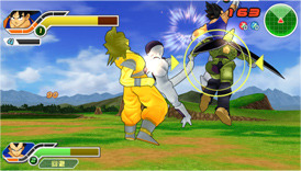 Pantallazo de Dragon Ball Z: Tenkaichi Tag Team para PSP