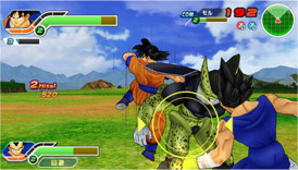 Pantallazo de Dragon Ball Z: Tenkaichi Tag Team para PSP