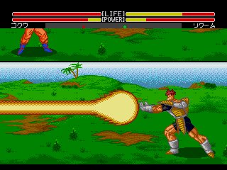 Pantallazo de Dragon Ball Z Bu Yu Retsuden (Japonés) para Sega Megadrive