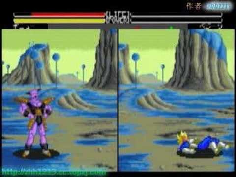 Pantallazo de Dragon Ball Z Bu Yu Retsuden (Japonés) para Sega Megadrive