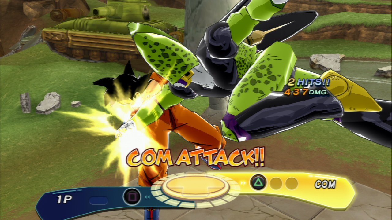 Pantallazo de Dragon Ball Z Budokai HD Collection para PlayStation 3