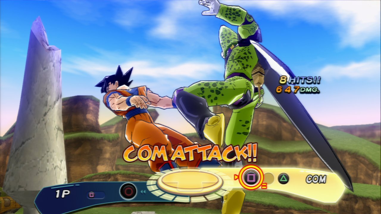 Pantallazo de Dragon Ball Z Budokai HD Collection para PlayStation 3
