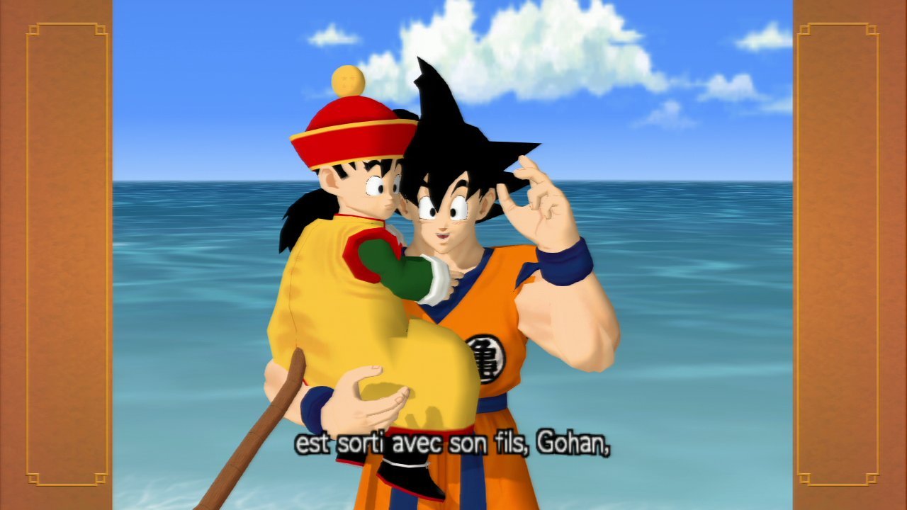 Pantallazo de Dragon Ball Z Budokai HD Collection para PlayStation 3
