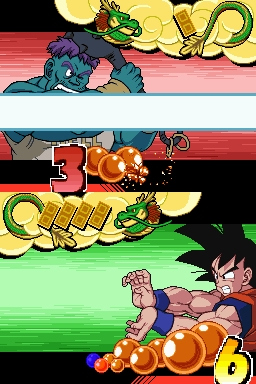 Pantallazo de Dragon Ball Z Goku Densetsu para Nintendo DS