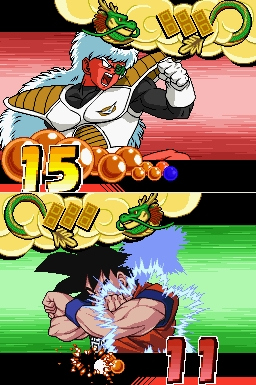 Pantallazo de Dragon Ball Z Goku Densetsu para Nintendo DS