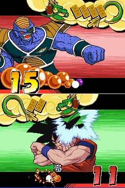 Pantallazo de Dragon Ball Z Goku Densetsu para Nintendo DS