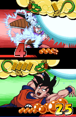 Pantallazo de Dragon Ball Z Goku Densetsu para Nintendo DS