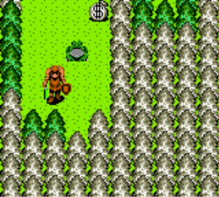 Pantallazo de Dragon Crystal: Tsurani no Meikyuu (Japonés) para Gamegear