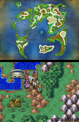Pantallazo de Dragon Quest: Capítulos de los Elegidos para Nintendo DS