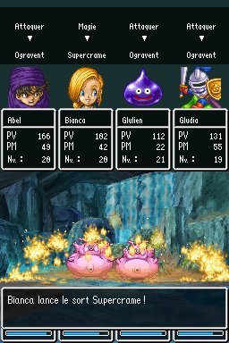 Pantallazo de Dragon Quest: La Prometida Celestial para Nintendo DS