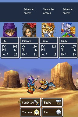 Pantallazo de Dragon Quest: La Prometida Celestial para Nintendo DS