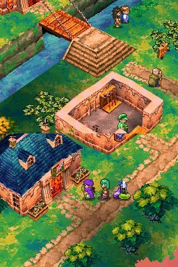 Pantallazo de Dragon Quest: La Prometida Celestial para Nintendo DS