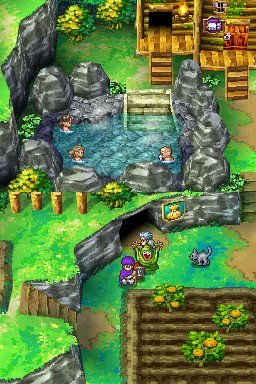 Pantallazo de Dragon Quest: La Prometida Celestial para Nintendo DS