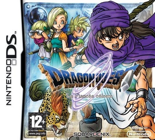 Caratula de Dragon Quest: La Prometida Celestial para Nintendo DS