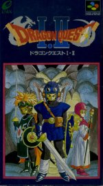 Caratula de Dragon Quest I & II (Japonés) para Super Nintendo