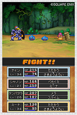 Pantallazo de Dragon Quest IX: Centinelas del Firmamento para Nintendo DS