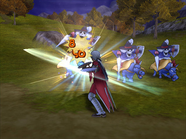 Pantallazo de Dragon Quest VIII: Sora to Daichi to Norowareshi Himegimi (Japonés) para PlayStation 2