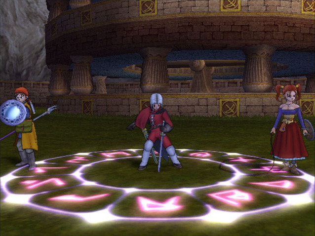 Pantallazo de Dragon Quest VIII: Sora to Daichi to Norowareshi Himegimi (Japonés) para PlayStation 2