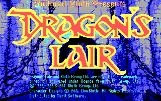 Pantallazo de Dragon's Lair: Escape from Singe's Castle para PC