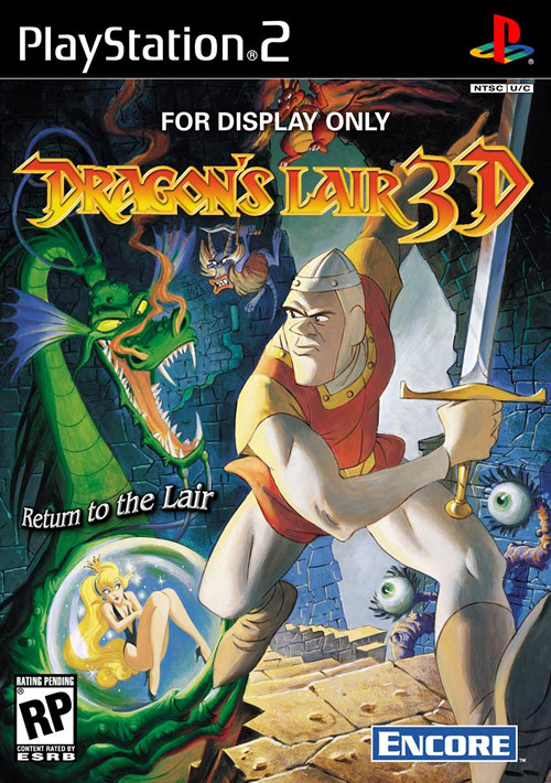 Caratula de Dragon's Lair 3D: Return to the Lair para PlayStation 2