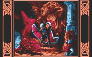 Pantallazo de Dragons of Flame para Atari ST