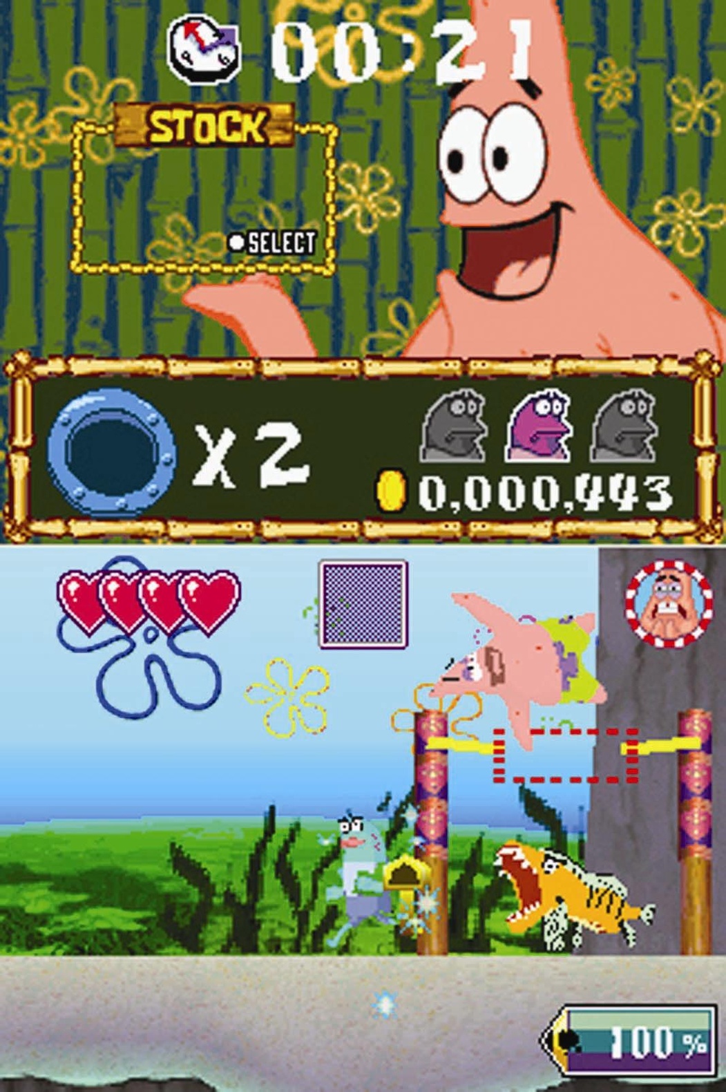Pantallazo de Drawn to Life: Spongebob Squarepants Edition para Nintendo DS