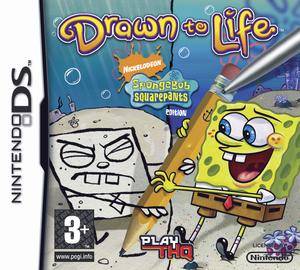 Caratula de Drawn to Life: Spongebob Squarepants Edition para Nintendo DS
