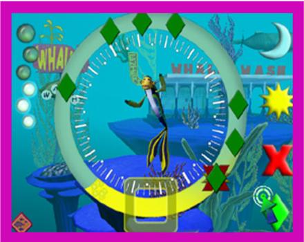 Pantallazo de DreamWorks' Shark Tale Activity Center para PC