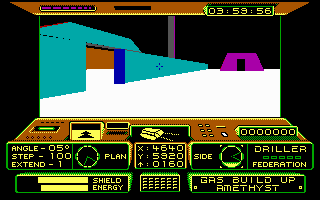 Pantallazo de Driller (a.k.a. Space Station Oblivion) para PC