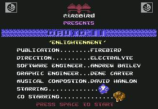 Pantallazo de Druid II: Enligthenment para Commodore 64