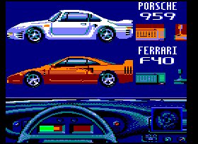 Pantallazo de Duel / Test Drive 2 para Amstrad CPC