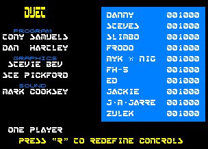 Pantallazo de Duet / Commando 86 para Amstrad CPC