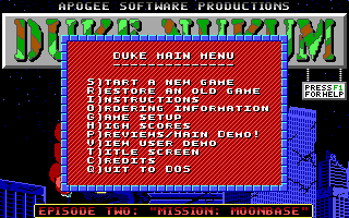 Pantallazo de Duke Nukum : Episode Two: Mission Moonbase para PC