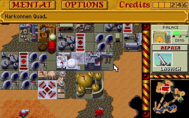 Pantallazo de Dune II: The Building of a Dynasty para PC