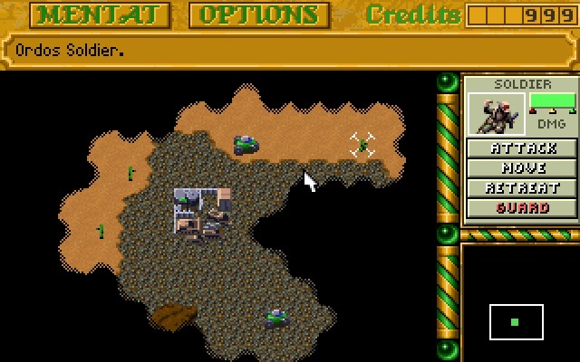 Pantallazo de Dune II: The Building of a Dynasty para PC