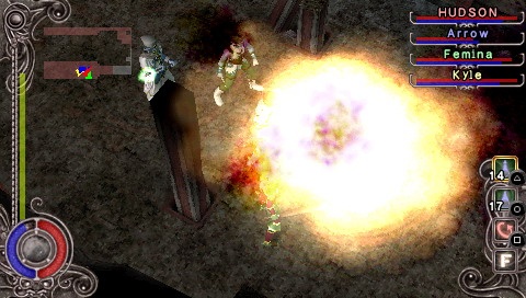 Pantallazo de Dungeon Explorer: Warrior of the Ancient Arts para PSP