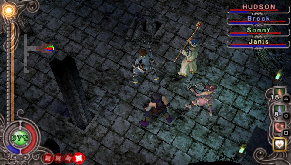 Pantallazo de Dungeon Explorer: Warrior of the Ancient Arts para PSP