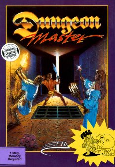 Caratula de Dungeon Master para Atari ST