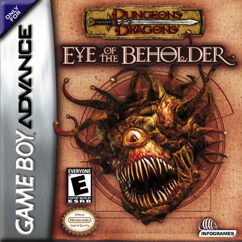 Caratula de Dungeons & Dragons: Eye of the Beholder para Game Boy Advance