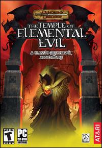Caratula de Dungeons & Dragons: The Temple of Elemental Evil para PC