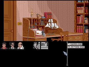 Pantallazo de Dylan Dog: Through The Looking Glass para Amiga
