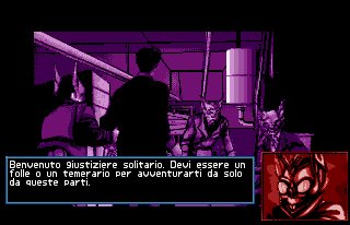 Pantallazo de Dylan Dog 11: Il Marchio Rosso para Amiga