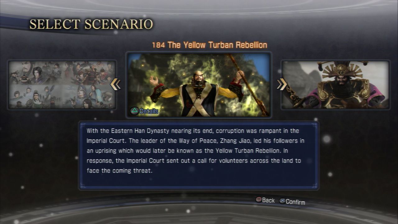 Pantallazo de Dynasty Warriors 7: Empires para PlayStation 3